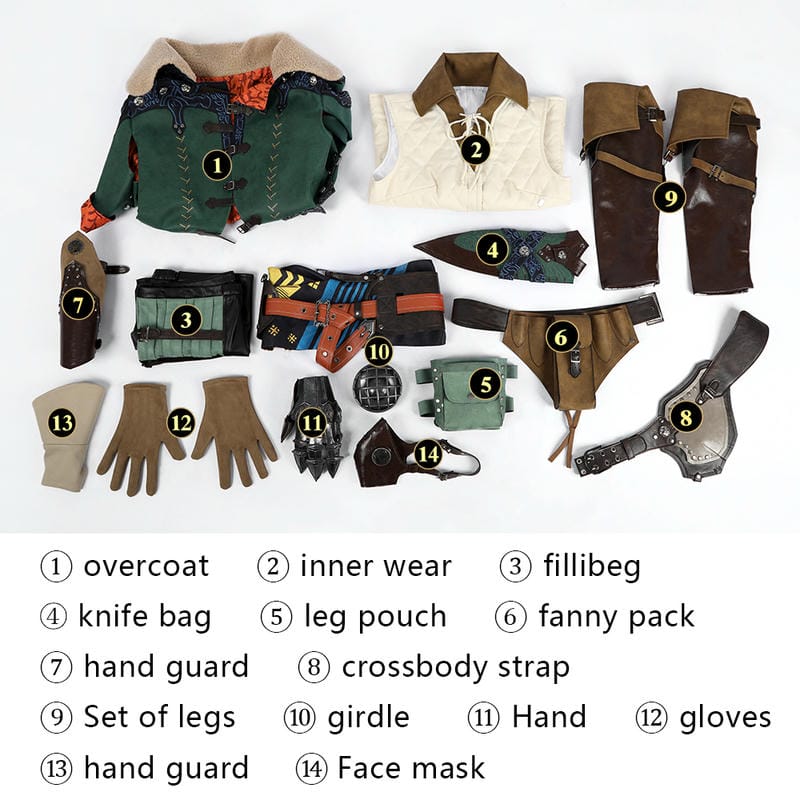 Monster Hunter Wilds Female Hope Cosplay Costume – Game Outfit – photo 3 of 31