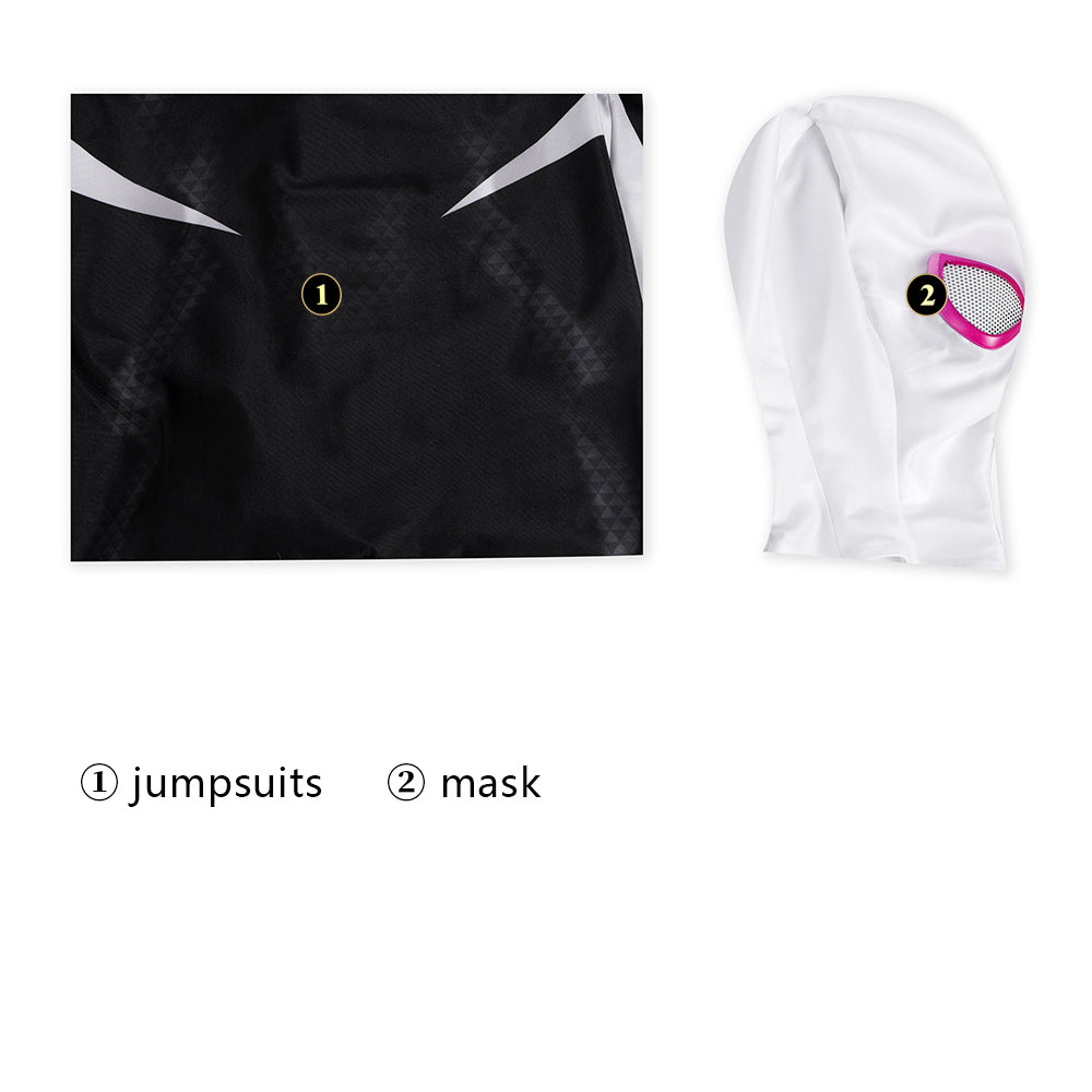 Spider-Man Gwen Cosplay-Kostüm für Kinder | Marvel-Outfit 