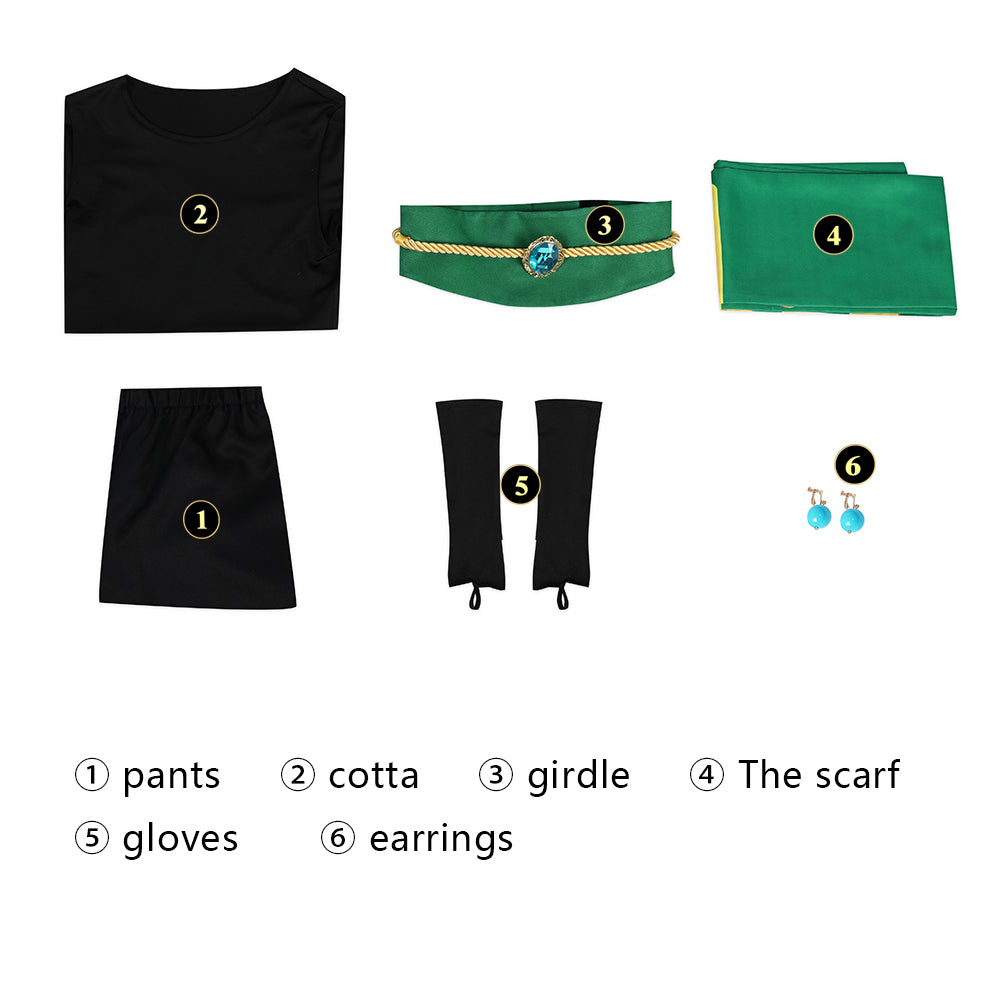 Princess Peach Showtime! Kids Ninja Cosplay Costume – Gaming Outfit – photo 3 of 17