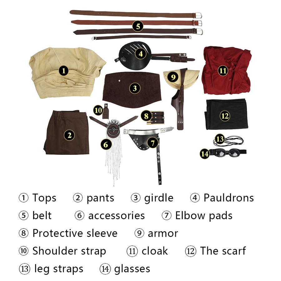 Mad Max Furiosa Cosplay Costume Cosplay Costume – Movie Outfit – photo 3 of 27