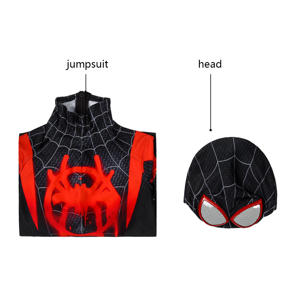 Spider-Man Miles Morales Cosplay-Kostüm für Kinder | Marvel-Outfit