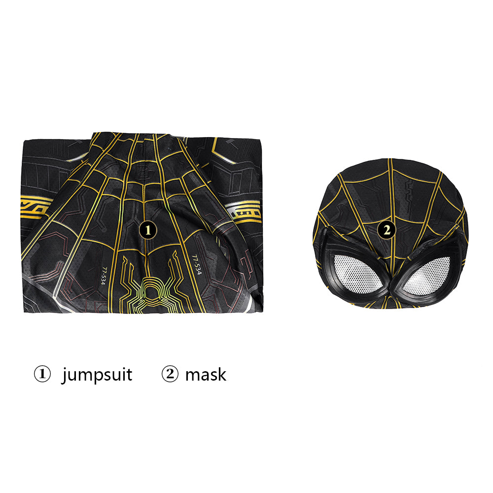 Spider-Man 3 Schwarz-Rot-Goldener Anzug Cosplay Kostüm | Marvel Outfit