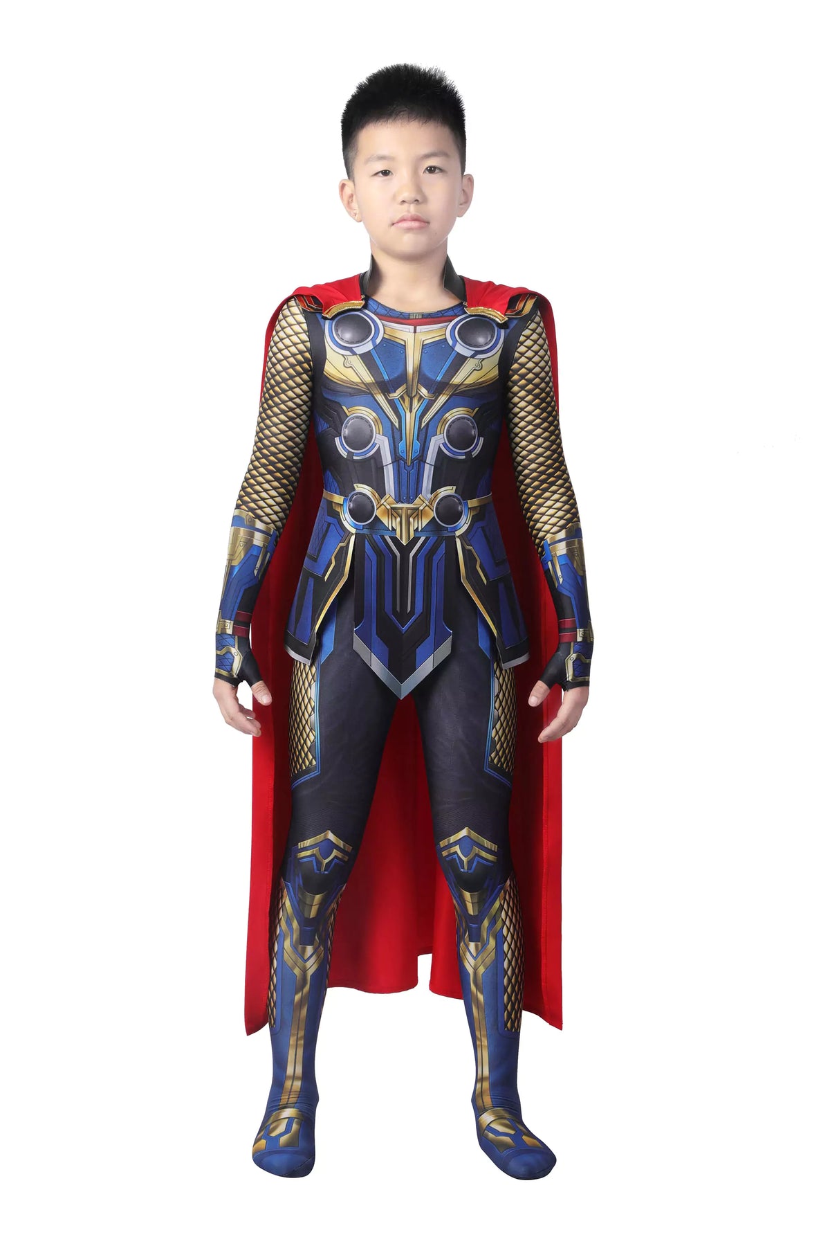 Kids Thor Love & Thunder Cosplay Costume – Marvel Outfit – photo 2 of 15