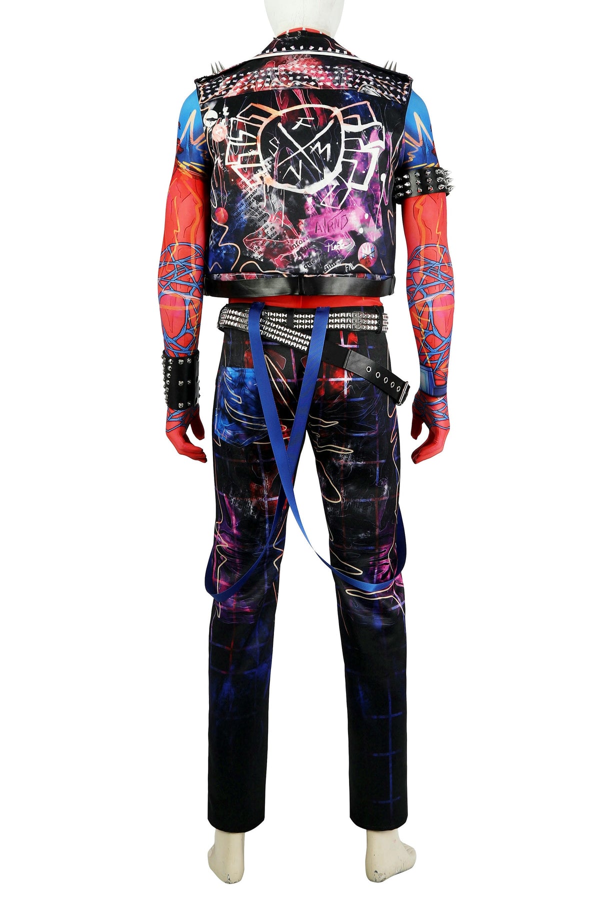 Spider-Man Spider-Punk Hobart Brown Cosplay Kostüm | Marvel Outfit