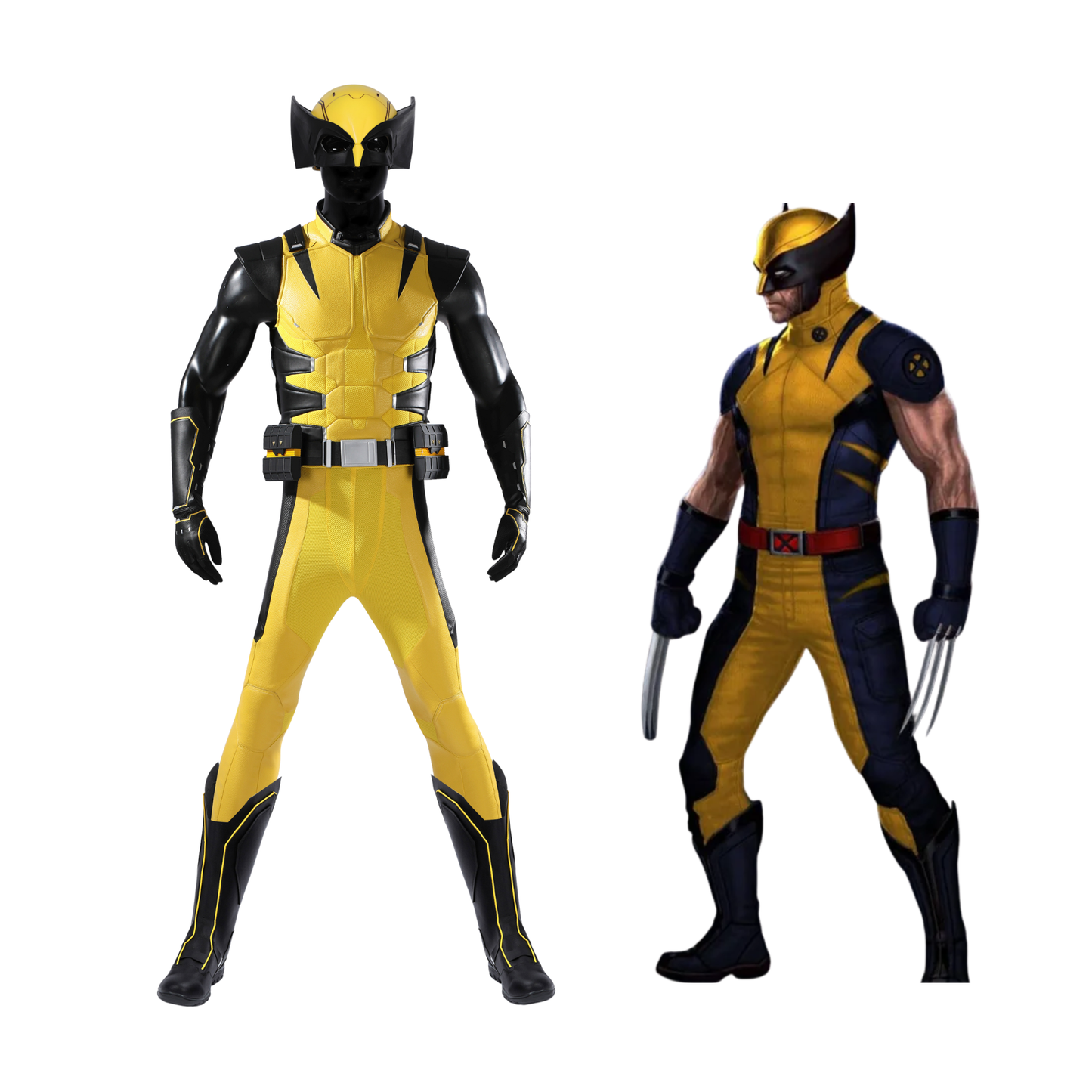 Marvel Wolverine Yellow Suit Cosplay Costume | Marvel Outfit