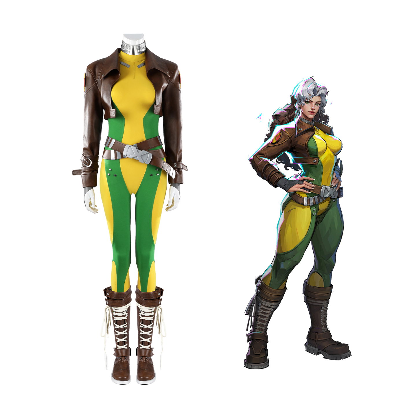 Marvel Rivals Rogue Cosplay Costume | Game Outfit