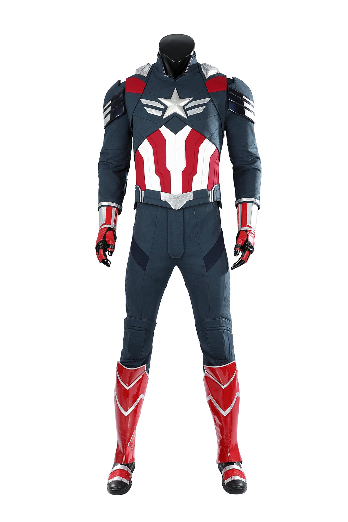 Chaussures de cosplay personnalisées Captain America : Le Meilleur des mondes | Chaussures de super-héros