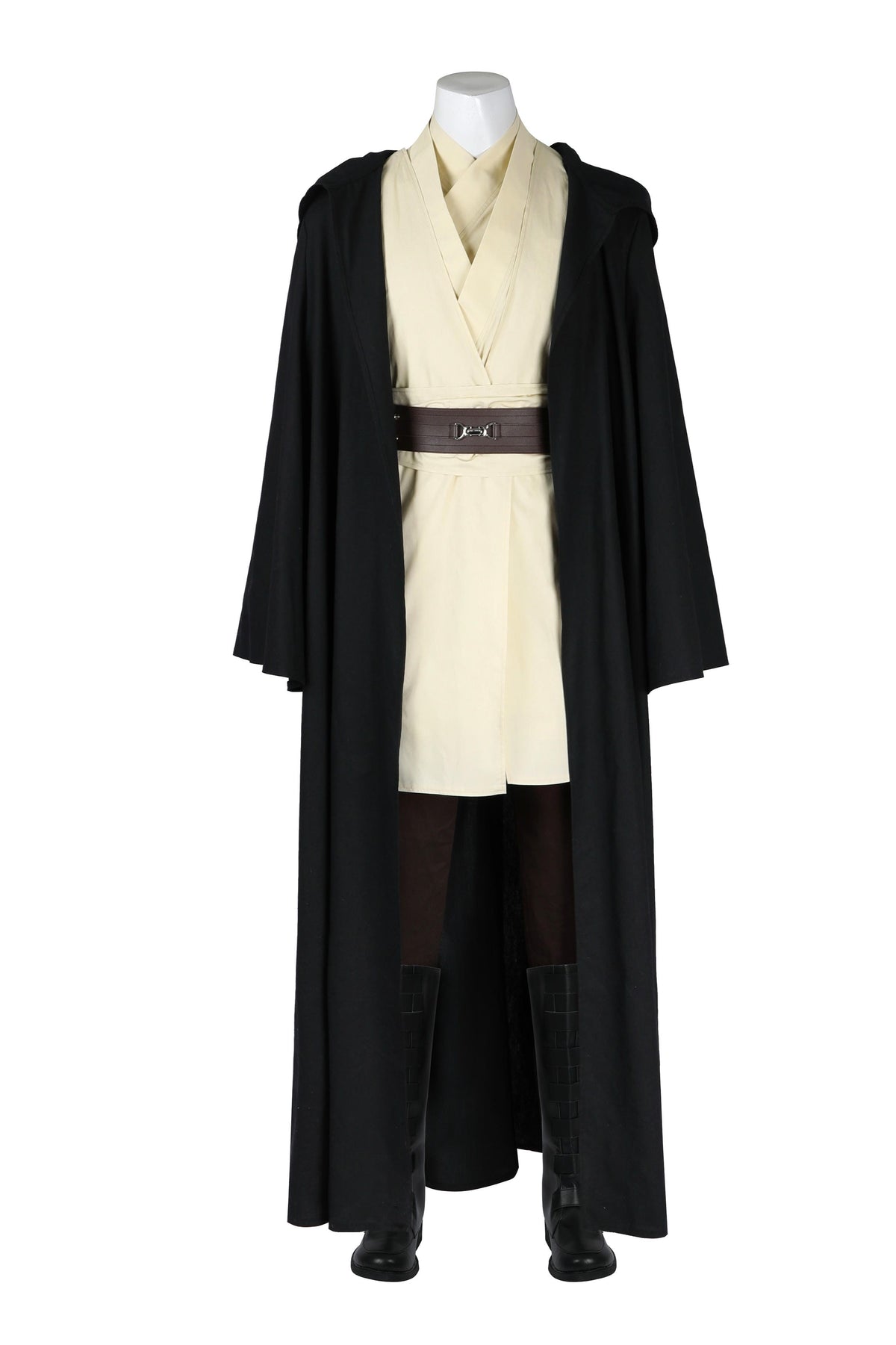 Star Wars Episode I Qui-Gon Jinn Custom Cosplay Shoes – Movie Footwear – photo 4 of 5