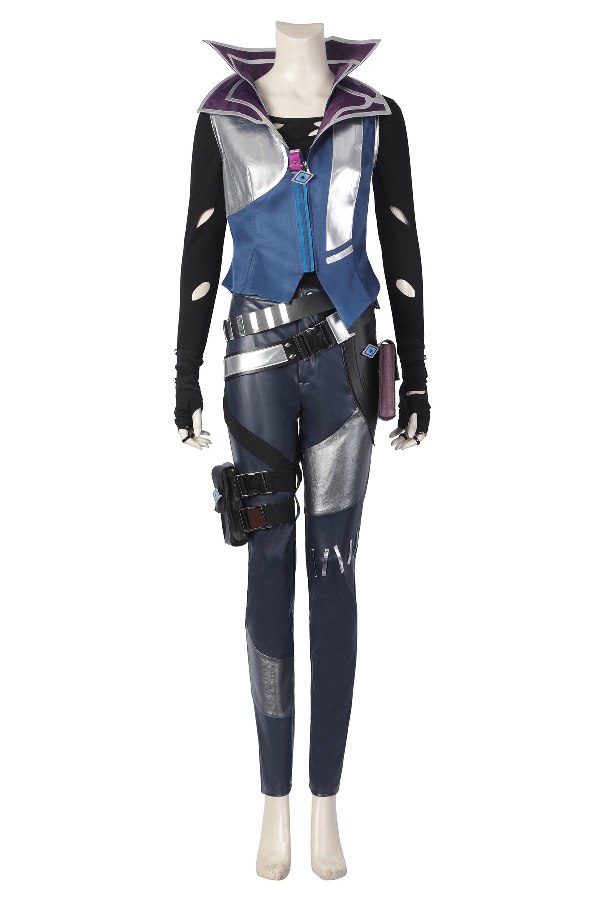 Valorant Agent Fade Cosplay Costume | Gaming Outfit