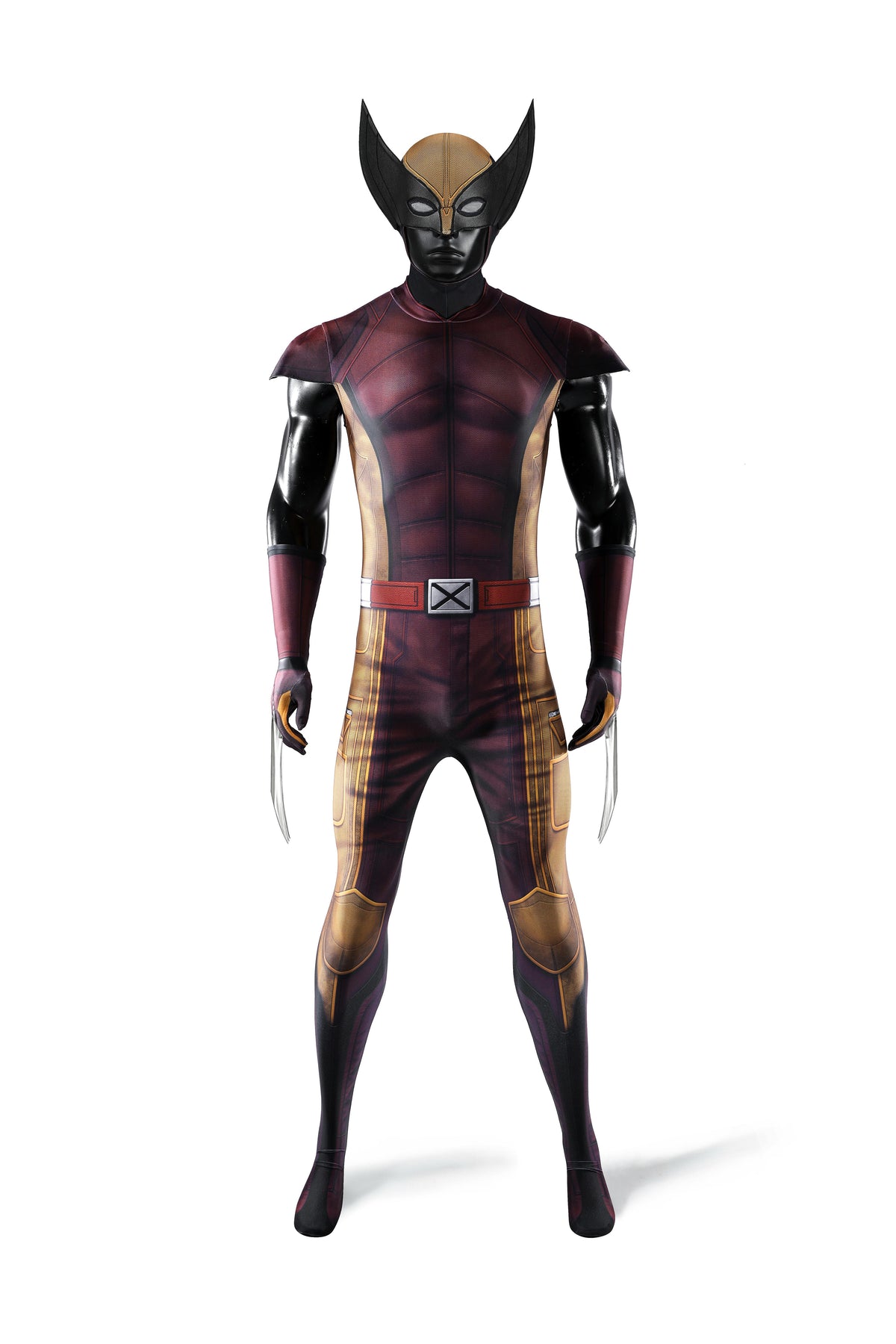 Deadpool & Wolverine Brown Suit Cosplay Costume | Movie Outfit
