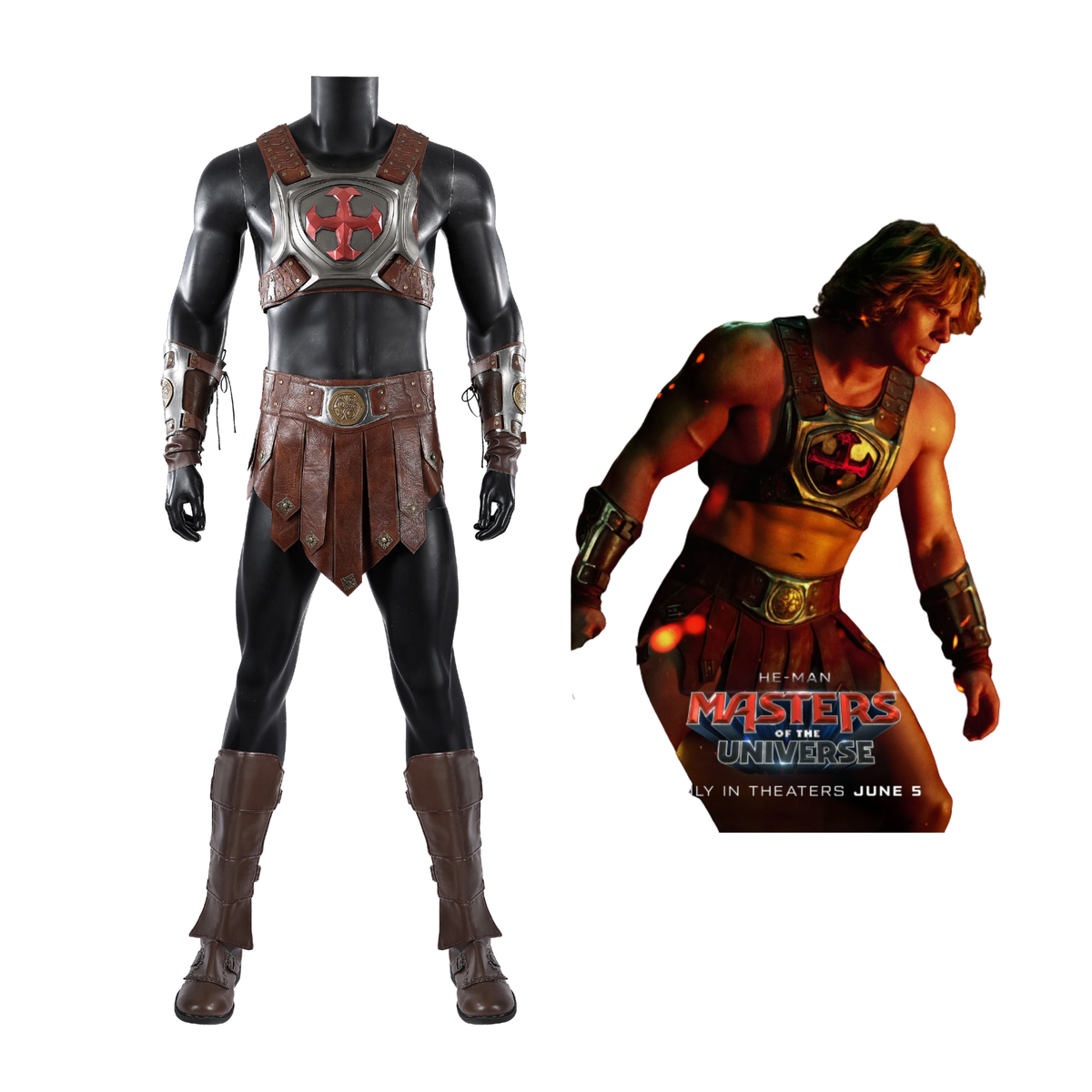 Masters of the Universe He-Man Cosplay Costume – Movie Outfit – Ace Cosplay