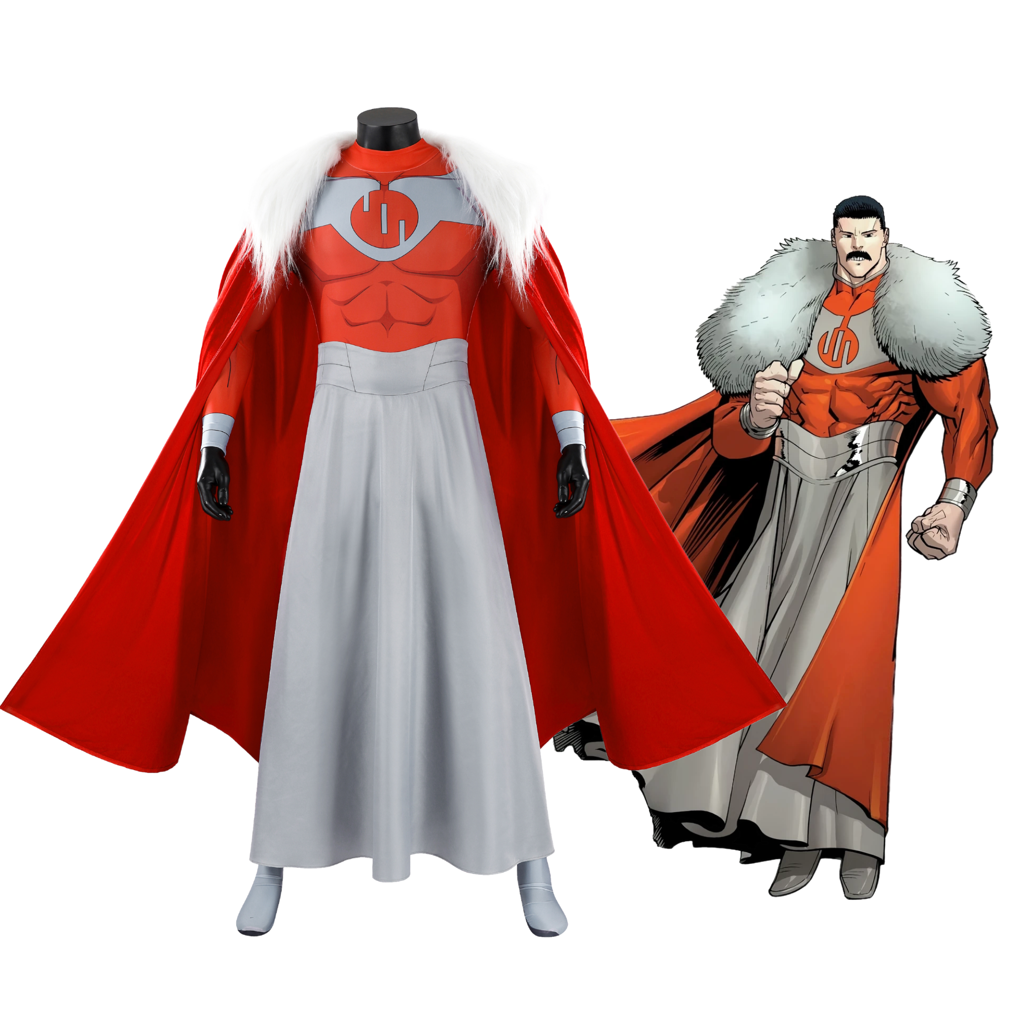 Invincible Thragg Cosplay Costume | DC Outfit