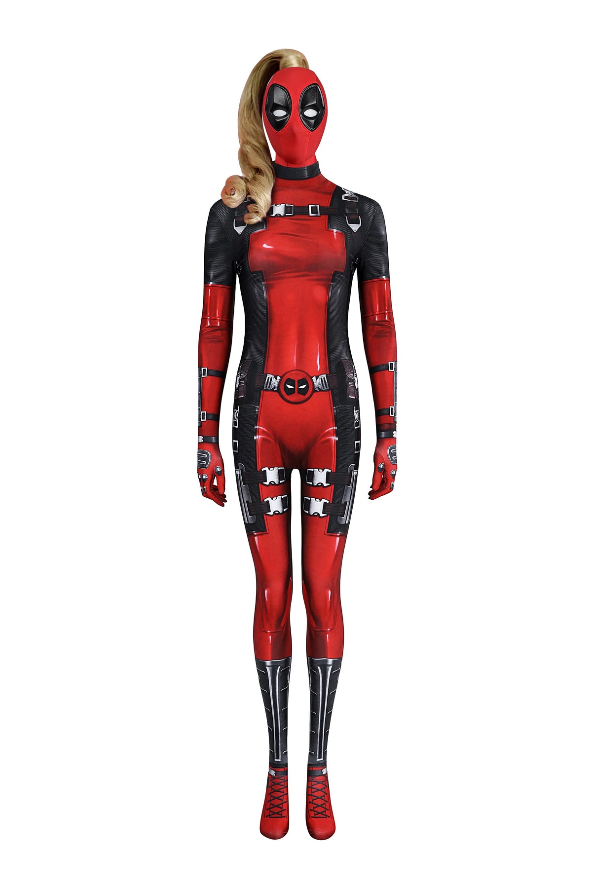 Deadpool 3 Ladypool Comic Cosplay Kostüm | Marvel Outfit