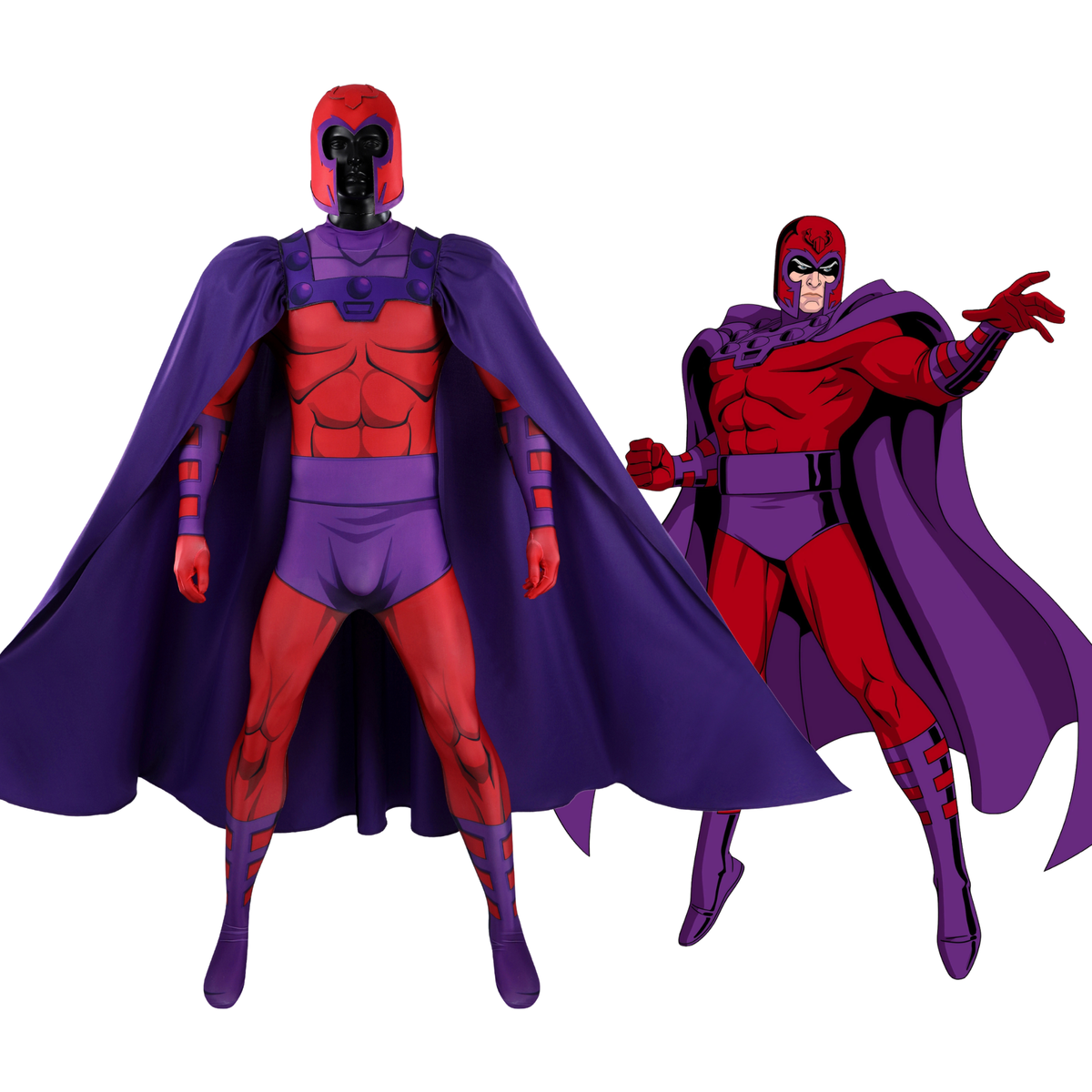 X-Men 97 Magneto Cosplay Costume | Marvel Outfit