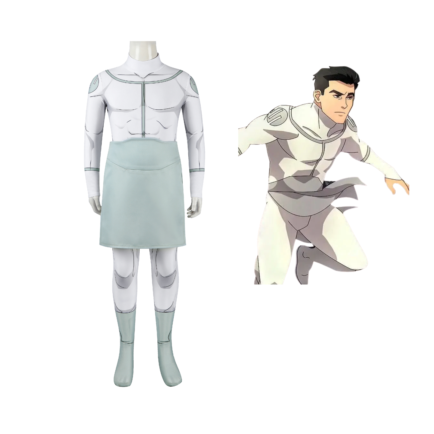 Kids Viltrumite Mark Cosplay Costume | DC Outfit