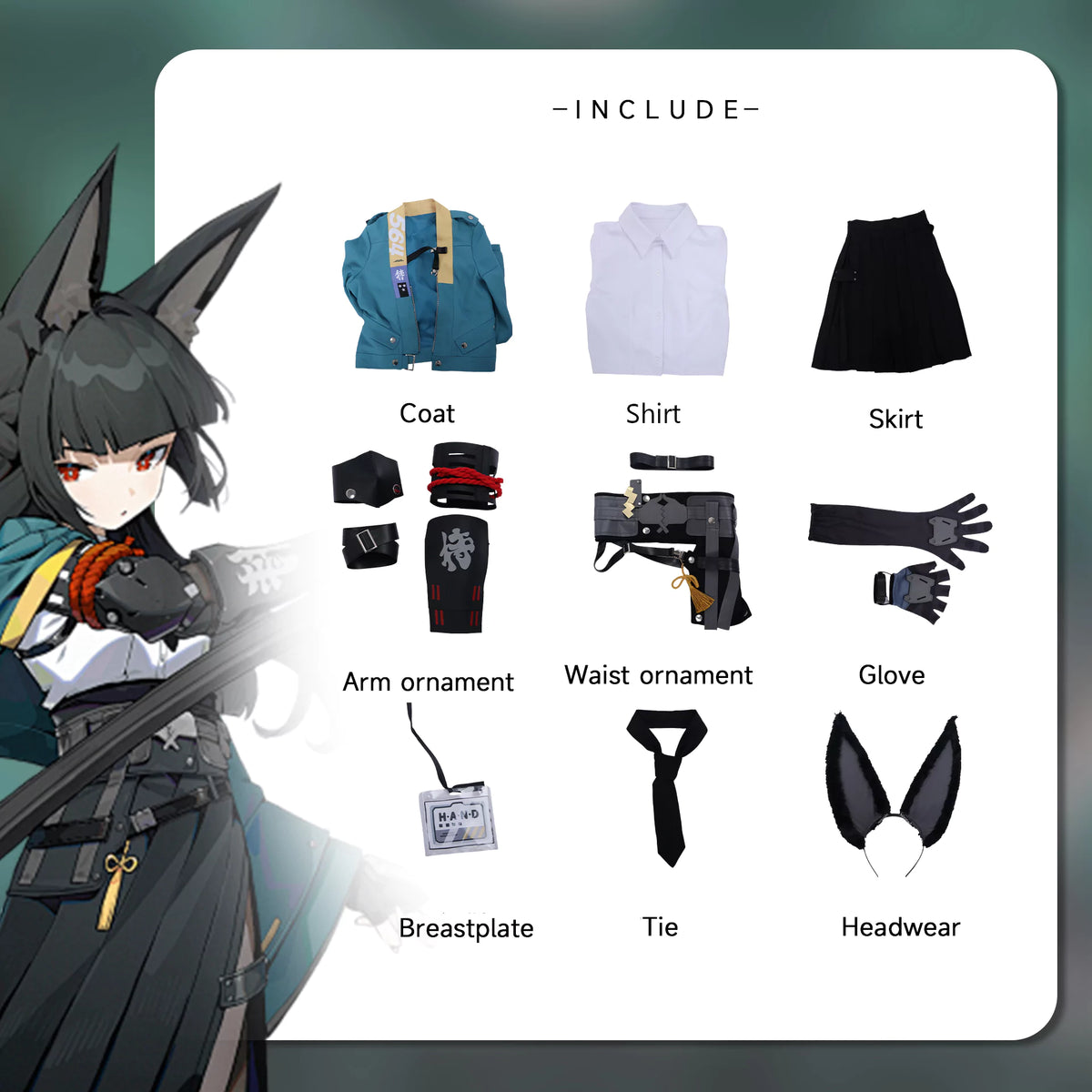 Zenless Zone Zero Hoshimi Miyabi Cosplay Costume – Gaming Outfit – photo 3 of 15