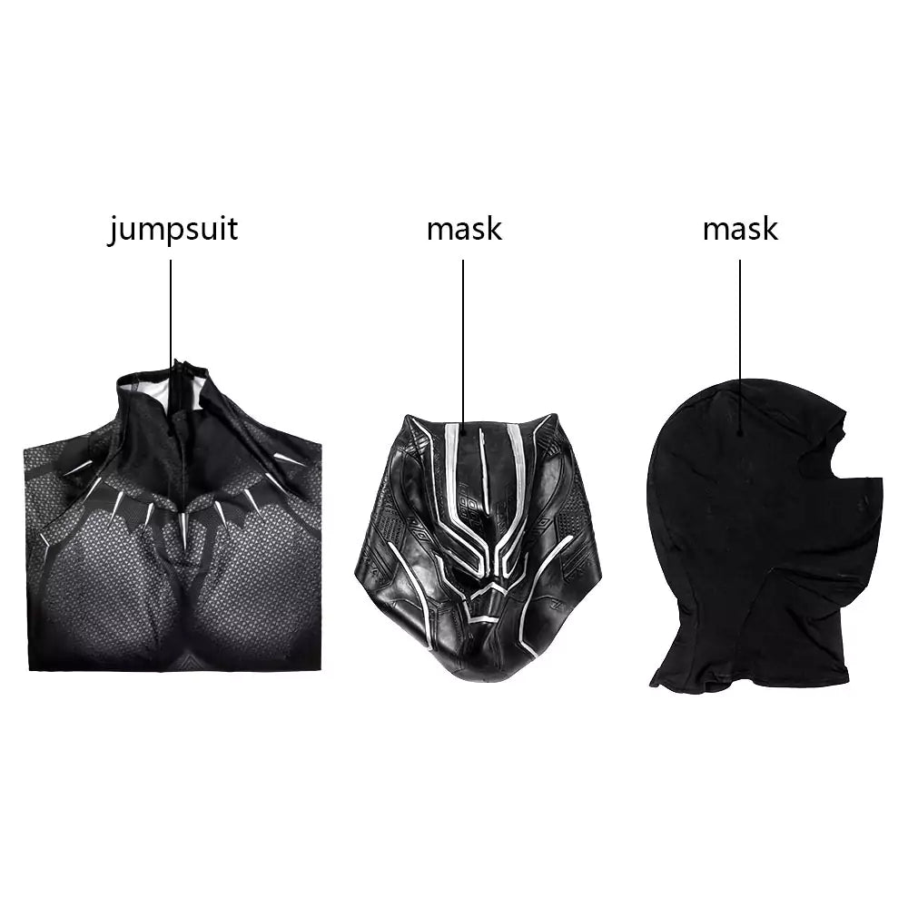 Black Panther Cosplay Costume | Marvel Outfit