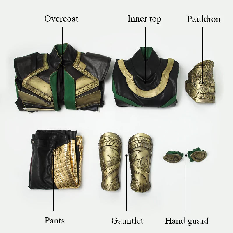 Thor 2 Loki Cosplay Costume | Marvel Outfit