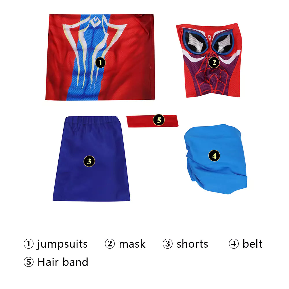 Indian Spider-Man Cosplay Costume | Marvel Outfit