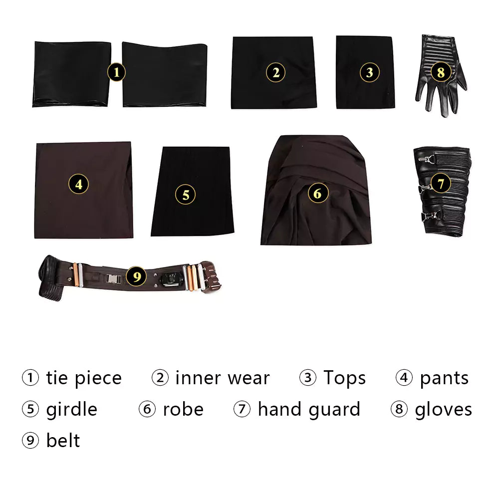 Star Wars Episode III Anakin Skywalker Cosplay Costume | TV Outfit