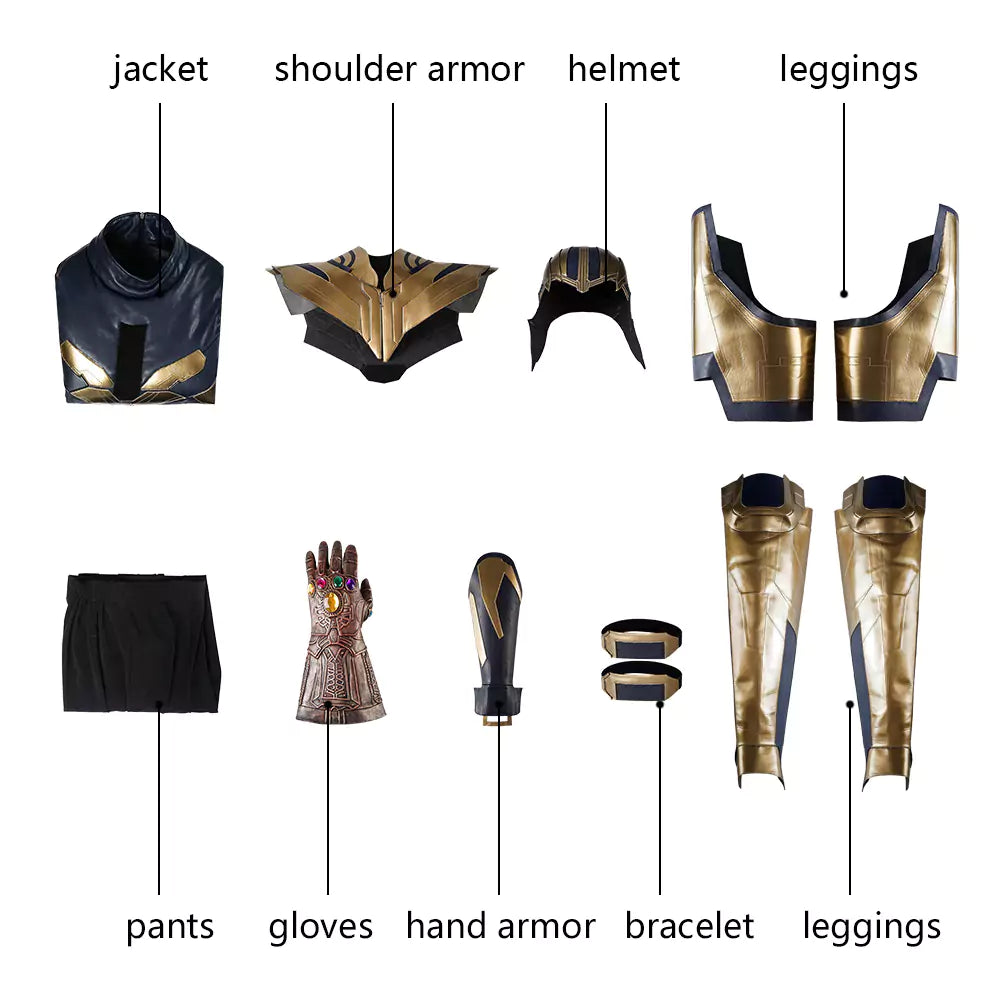 Thanos Avengers 4 Cosplay Costume | Marvel Outfit