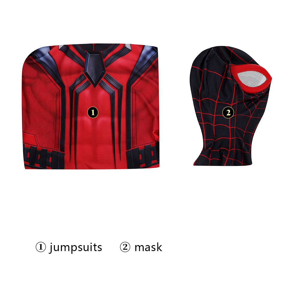 Spider-Man PS5 Crimson Cowl Suit Cosplay Kostüm | Marvel Outfit