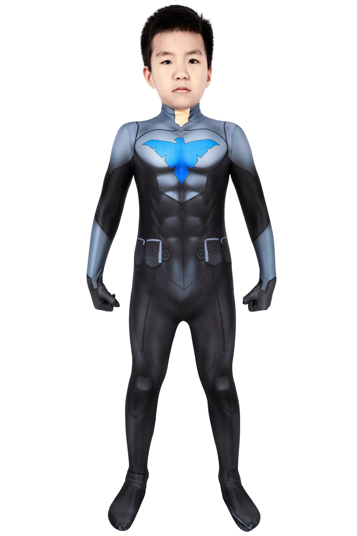 Kids Nightwing Son of Batman Cosplay Costume – DC Outfit – photo 7 of 16