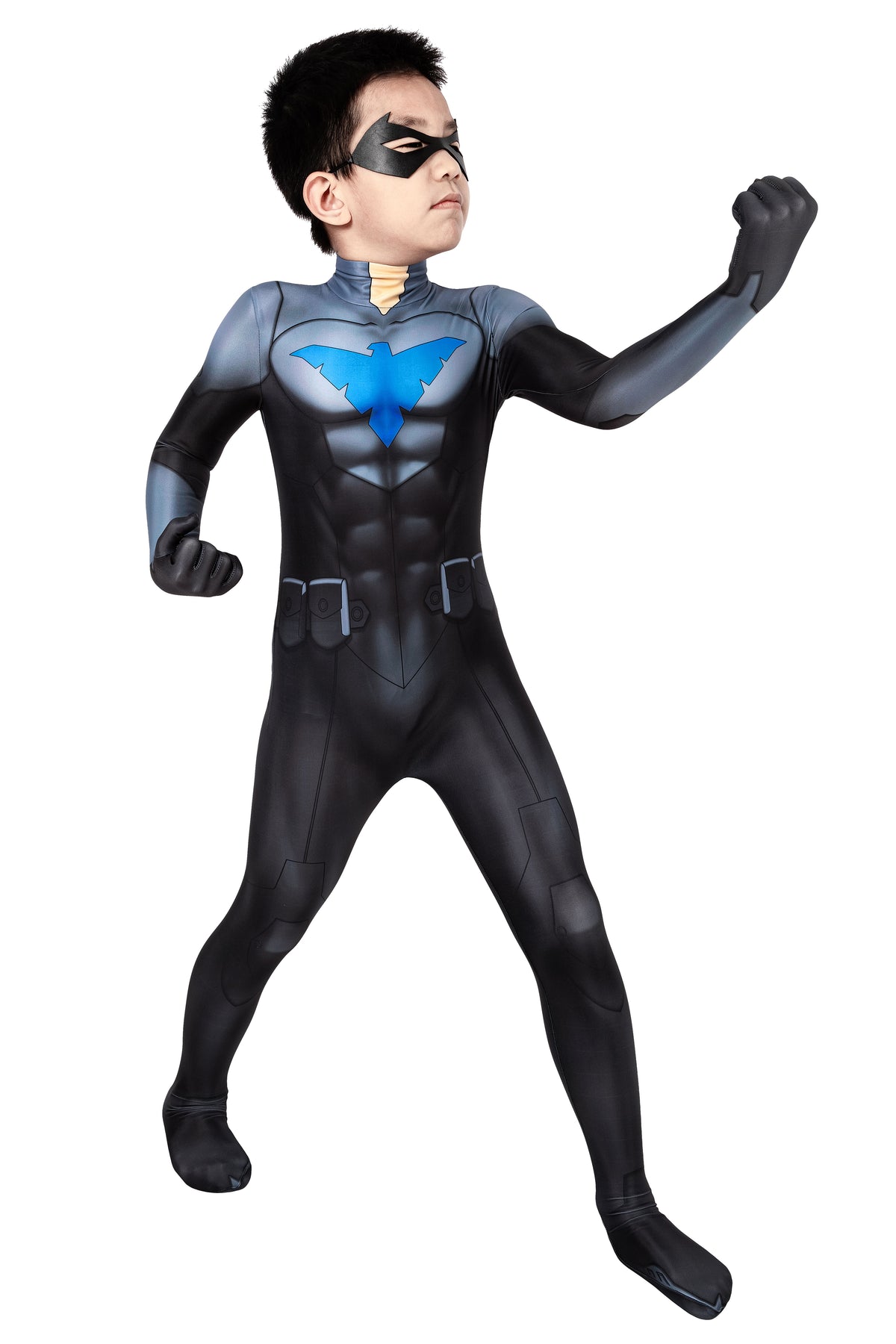 Kids Nightwing Son of Batman Cosplay Costume – DC Outfit – photo 6 of 16