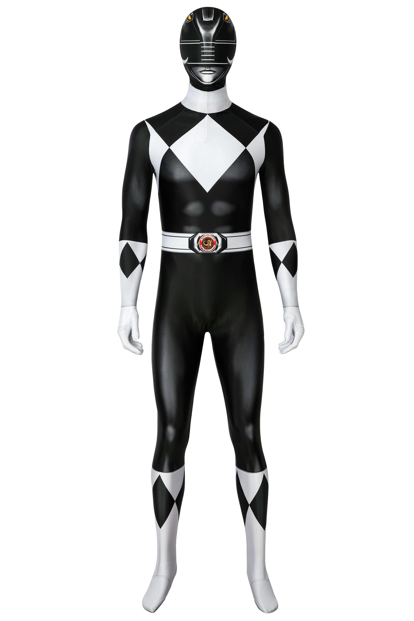 Power Rangers Black Ranger Zack Cosplay Kostüm | Superhelden-Outfit