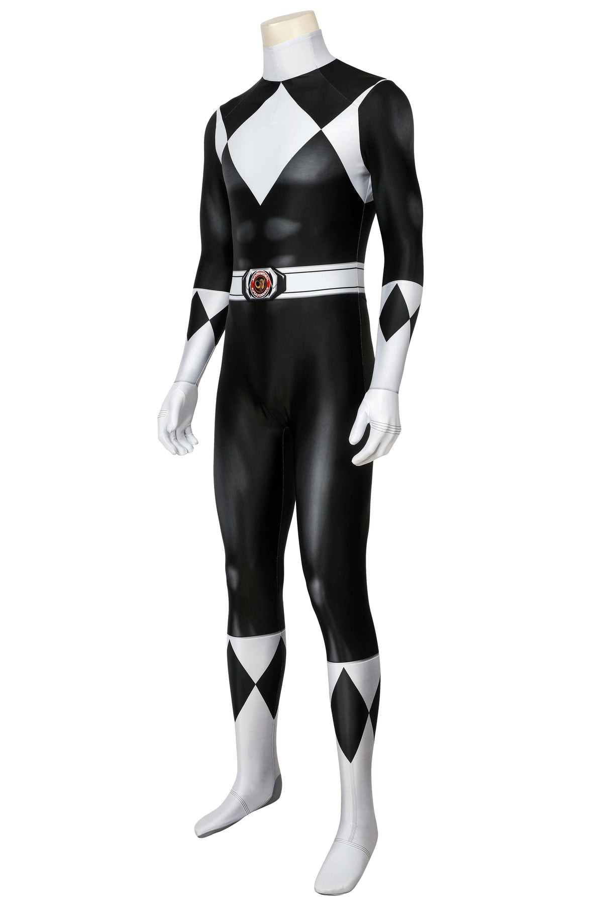 Power Rangers Black Ranger Zack Cosplay Kostüm | Superhelden-Outfit