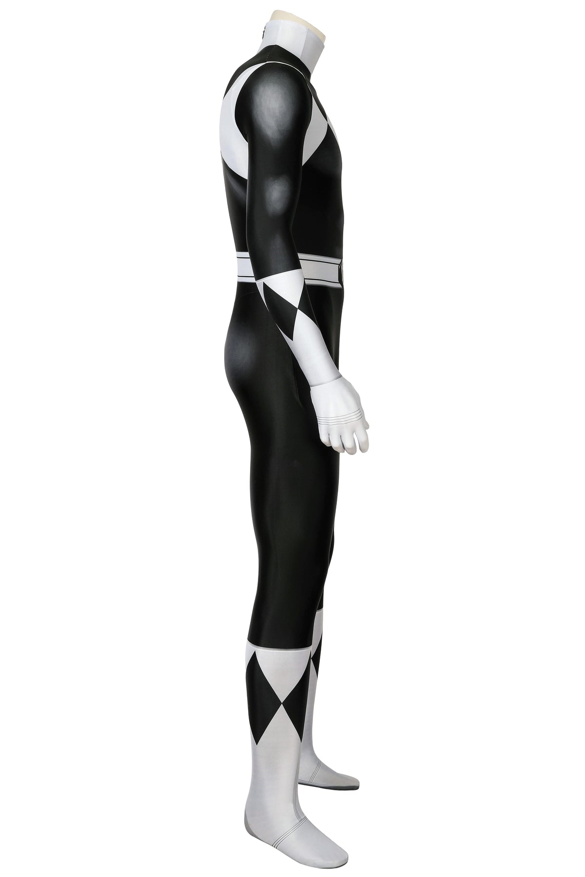 Power Rangers Black Ranger Zack Cosplay Kostüm | Superhelden-Outfit