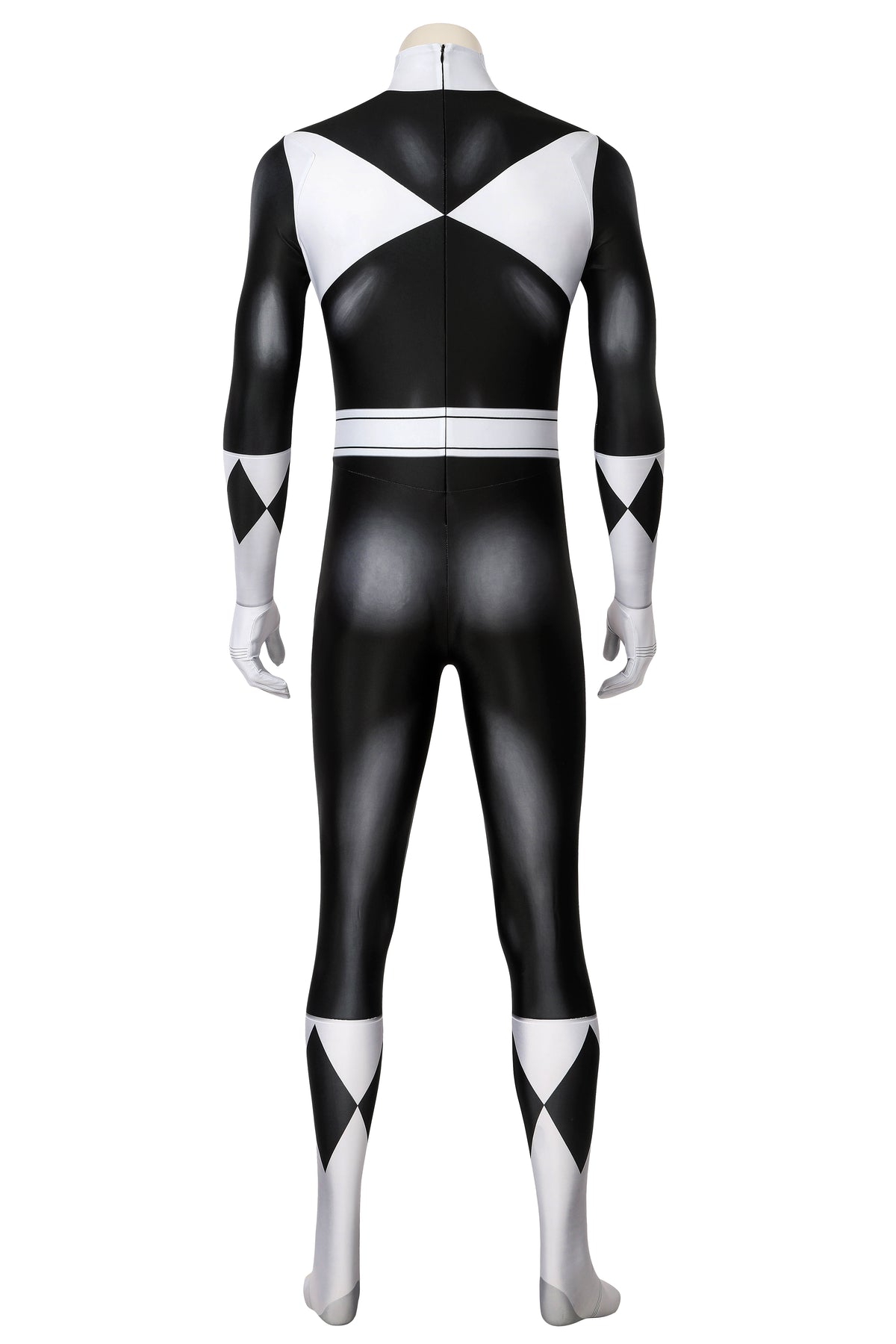 Power Rangers Black Ranger Zack Cosplay Kostüm | Superhelden-Outfit