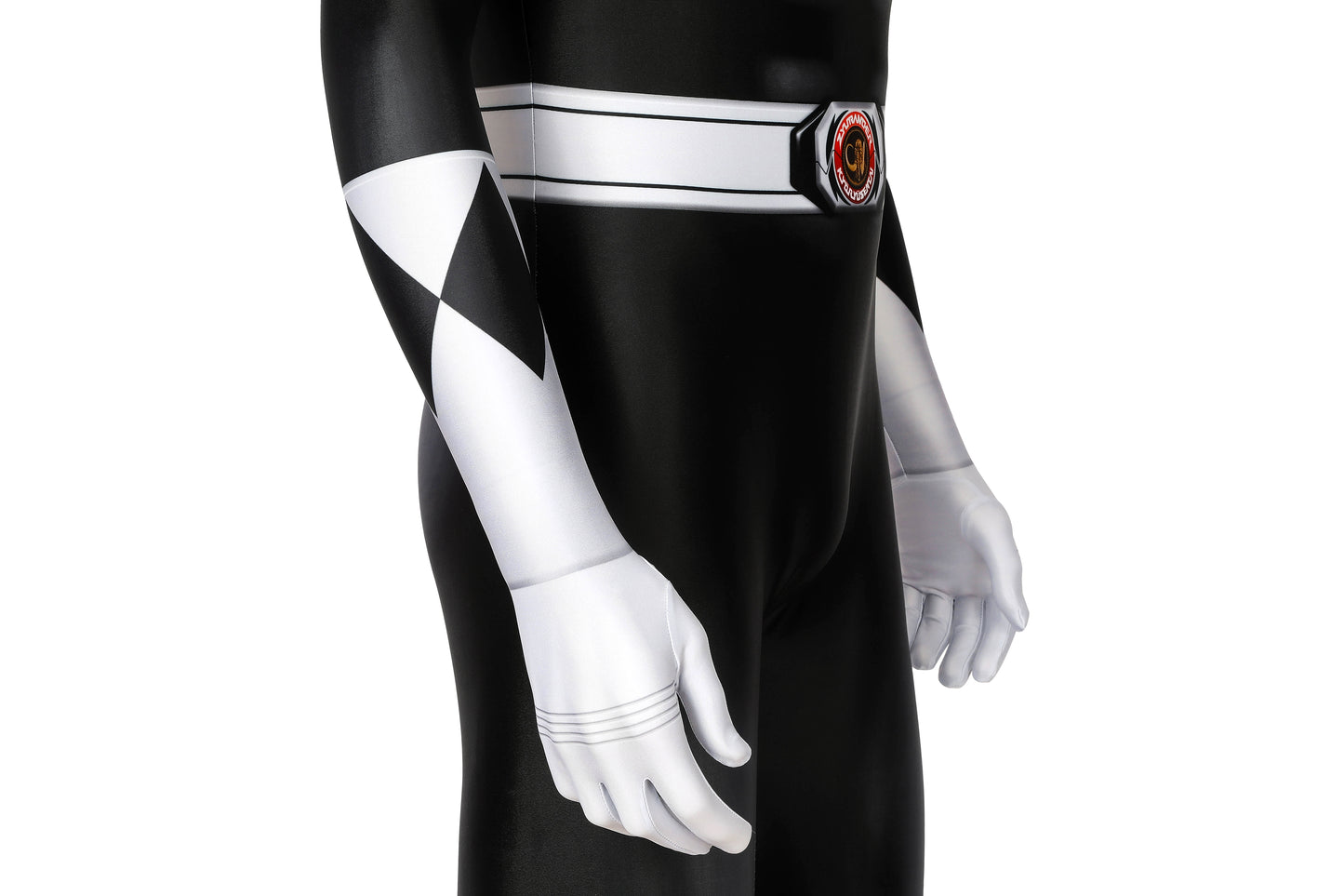 Power Rangers Black Ranger Zack Cosplay Kostüm | Superhelden-Outfit