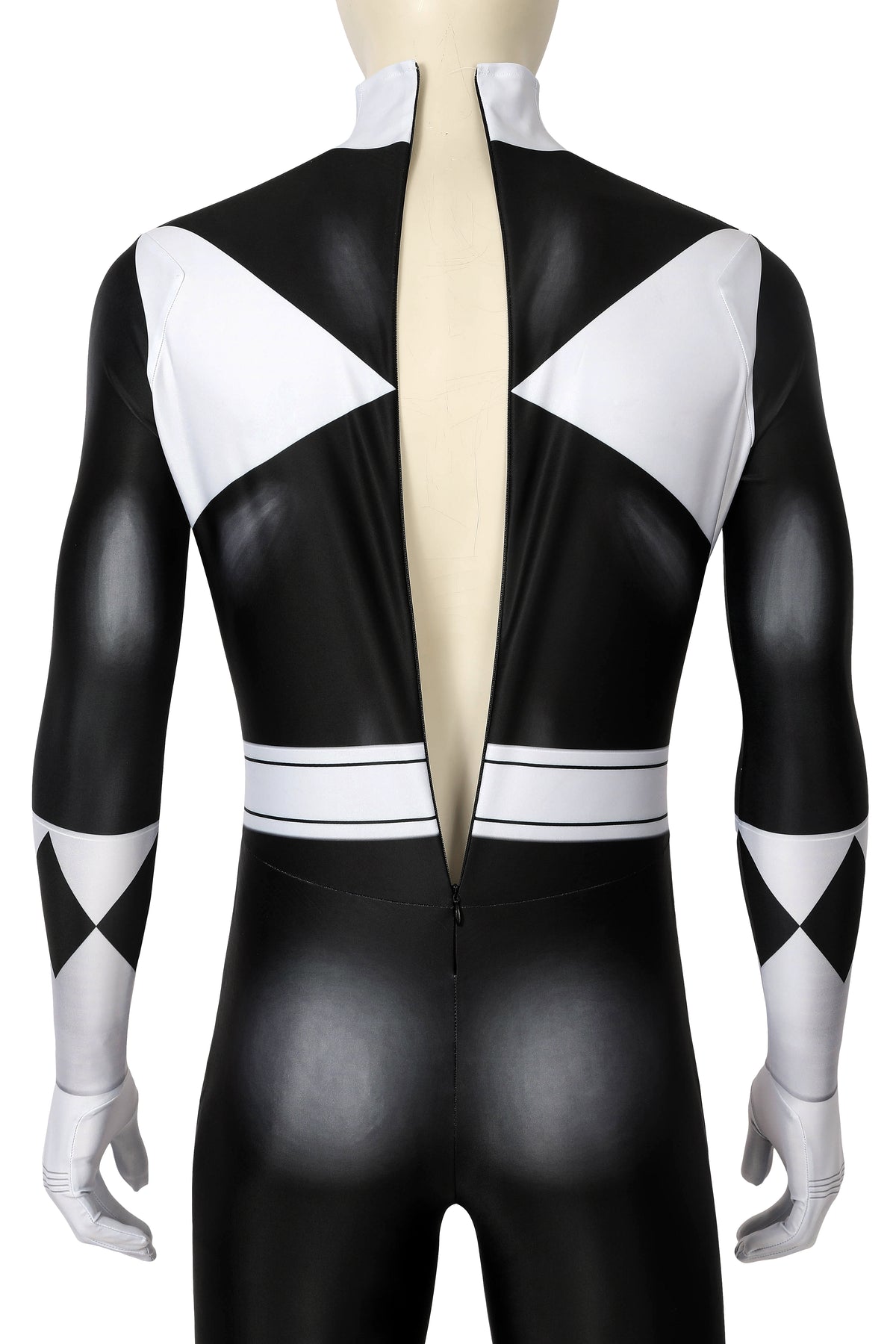 Power Rangers Black Ranger Zack Cosplay Kostüm | Superhelden-Outfit