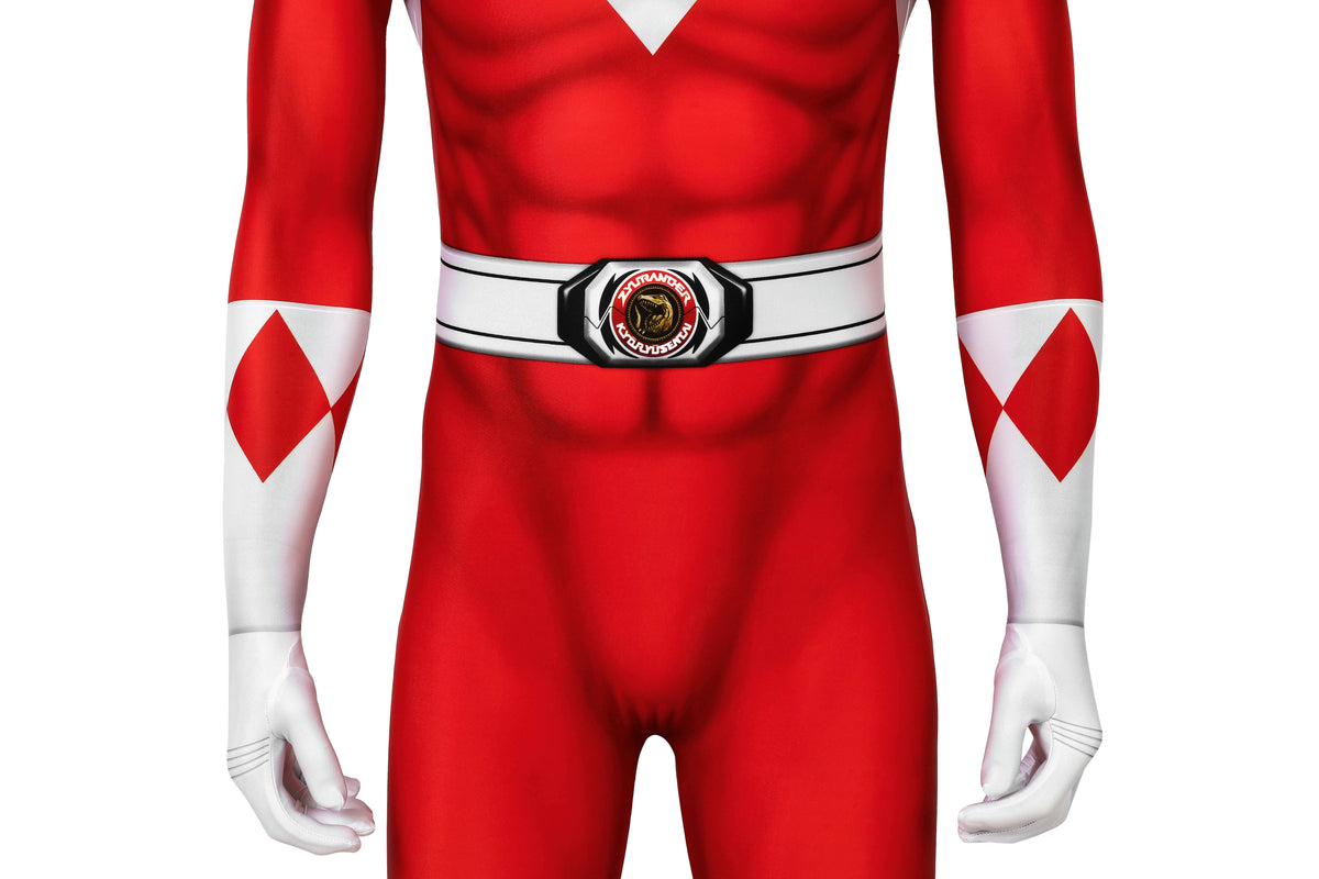 Power Rangers Jason Red Ranger Cosplay Costume | Superhero Outfit