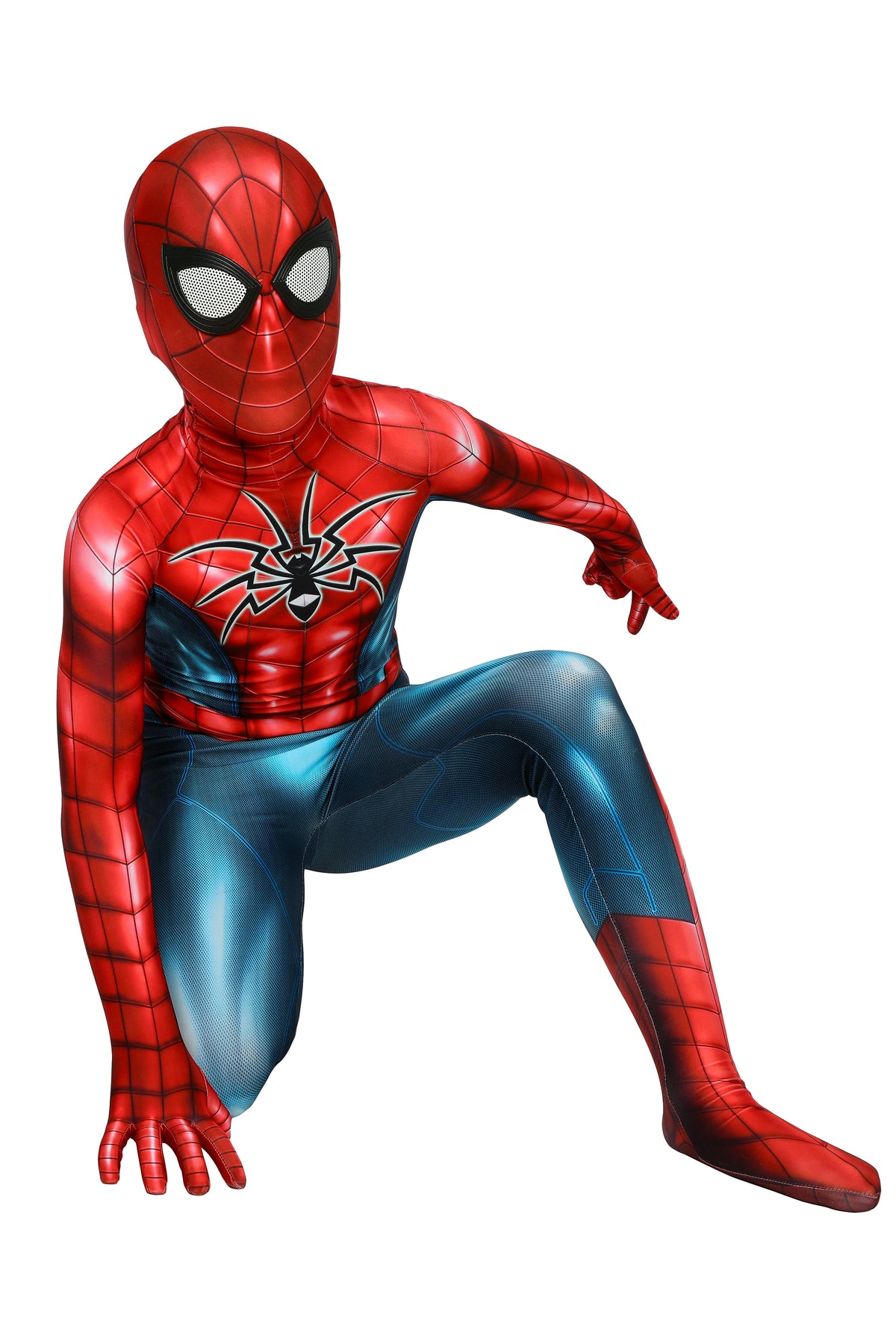 Kids Spider-Man PS4 Armour MK IV Cosplay Costume | Marvel Outfit