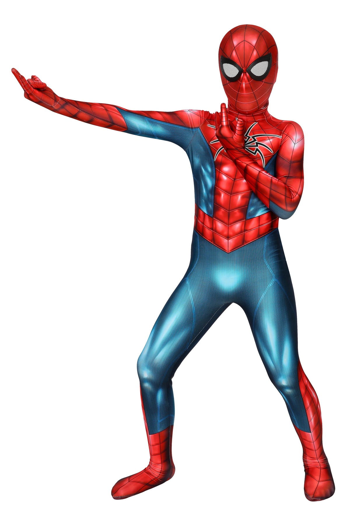 Kids Spider-Man PS4 Armour MK IV Cosplay Costume | Marvel Outfit