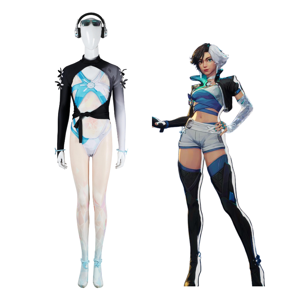 Marvel Rivals Luna Snow Cosplay Costume | Game Outfit