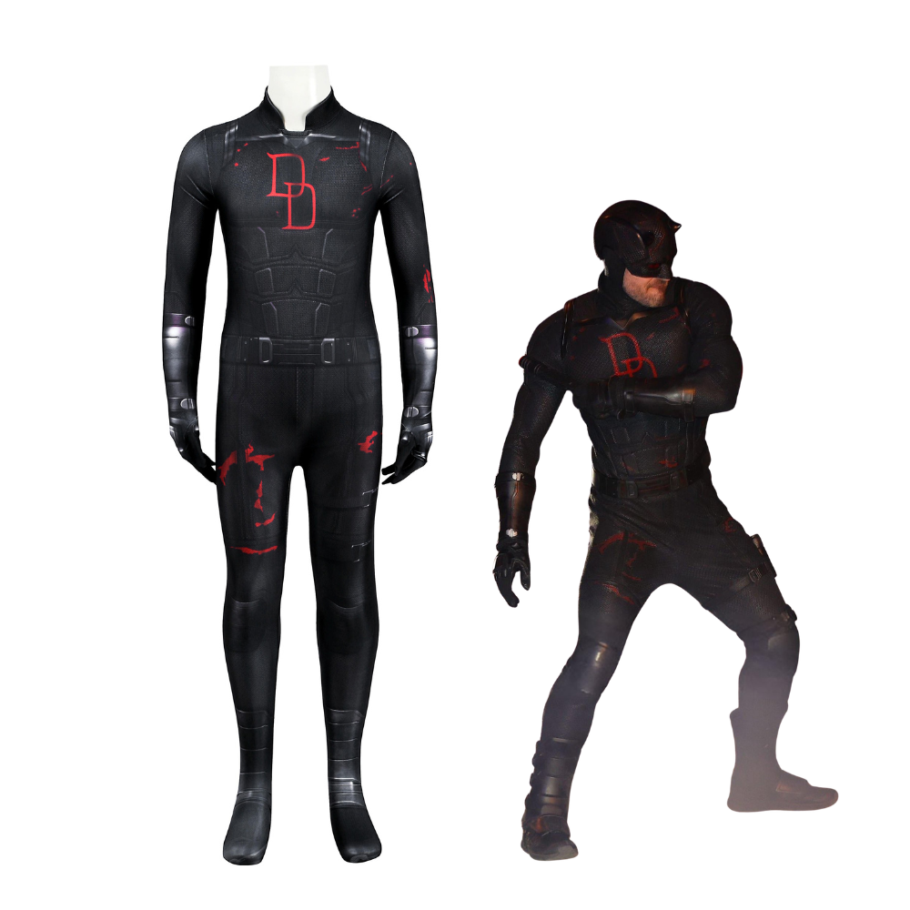 Kids Daredevil Season 2 Matt Murdock Cosplay Costume | Movie Outfit