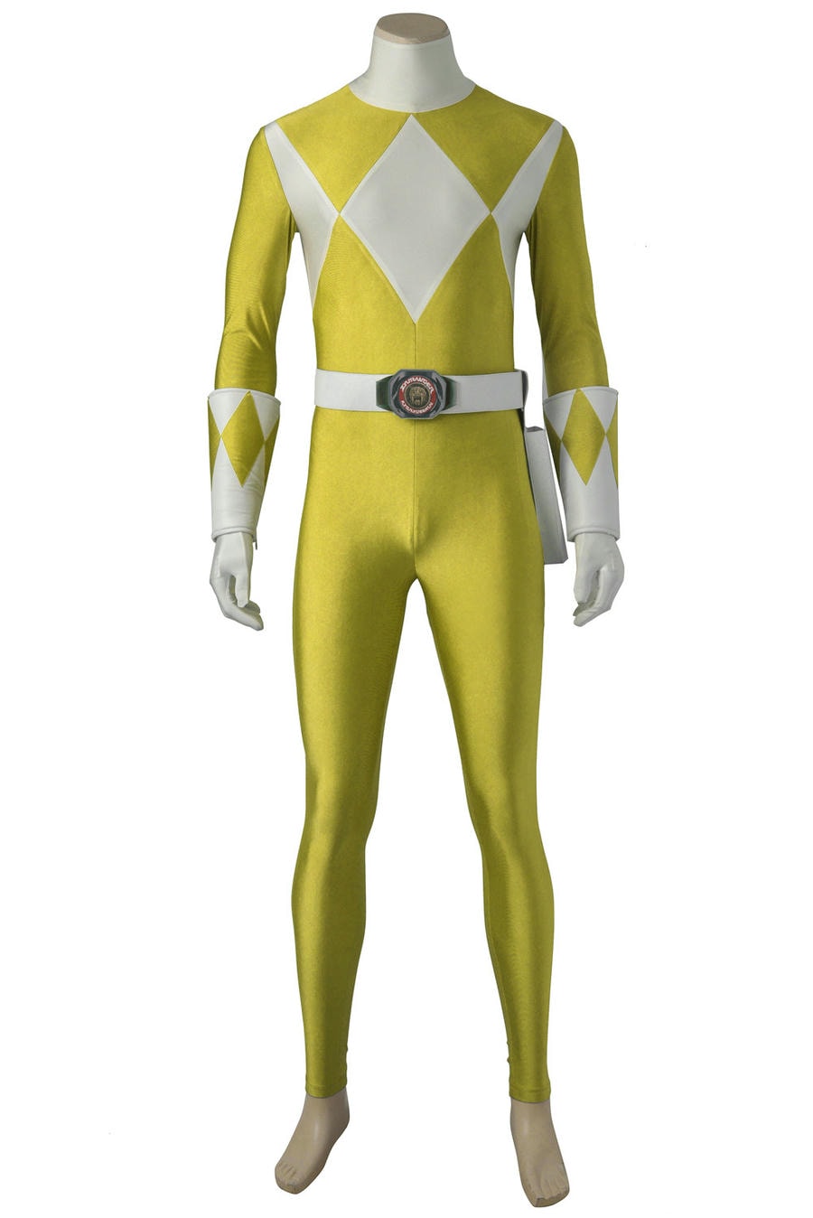 Costume de Ranger Jaune Zyuranger | Tenue de super-héros