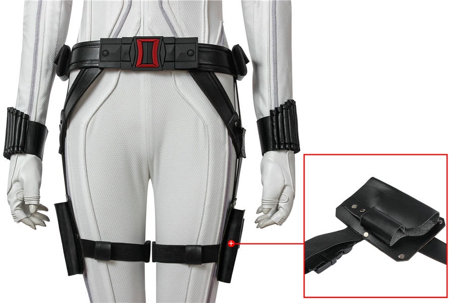 Black Widow Natasha Romanoff Weißer Anzug Cosplay Kostüm | Marvel Outfit