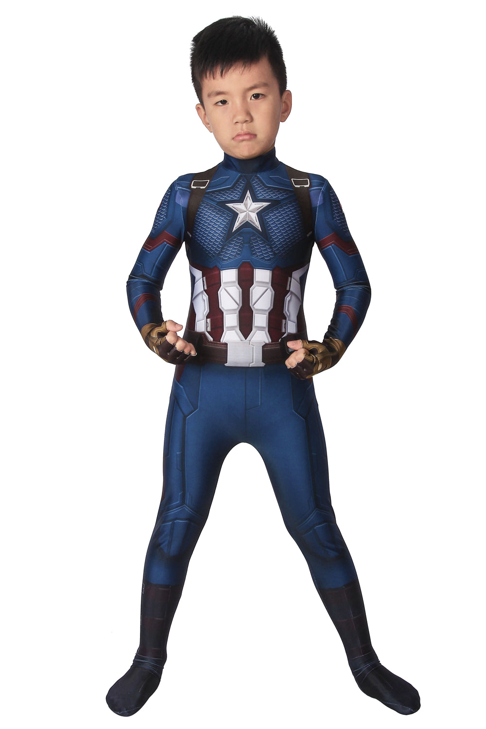 Captain America Endgame Cosplay Kostüm für Kinder | Marvel Outfit