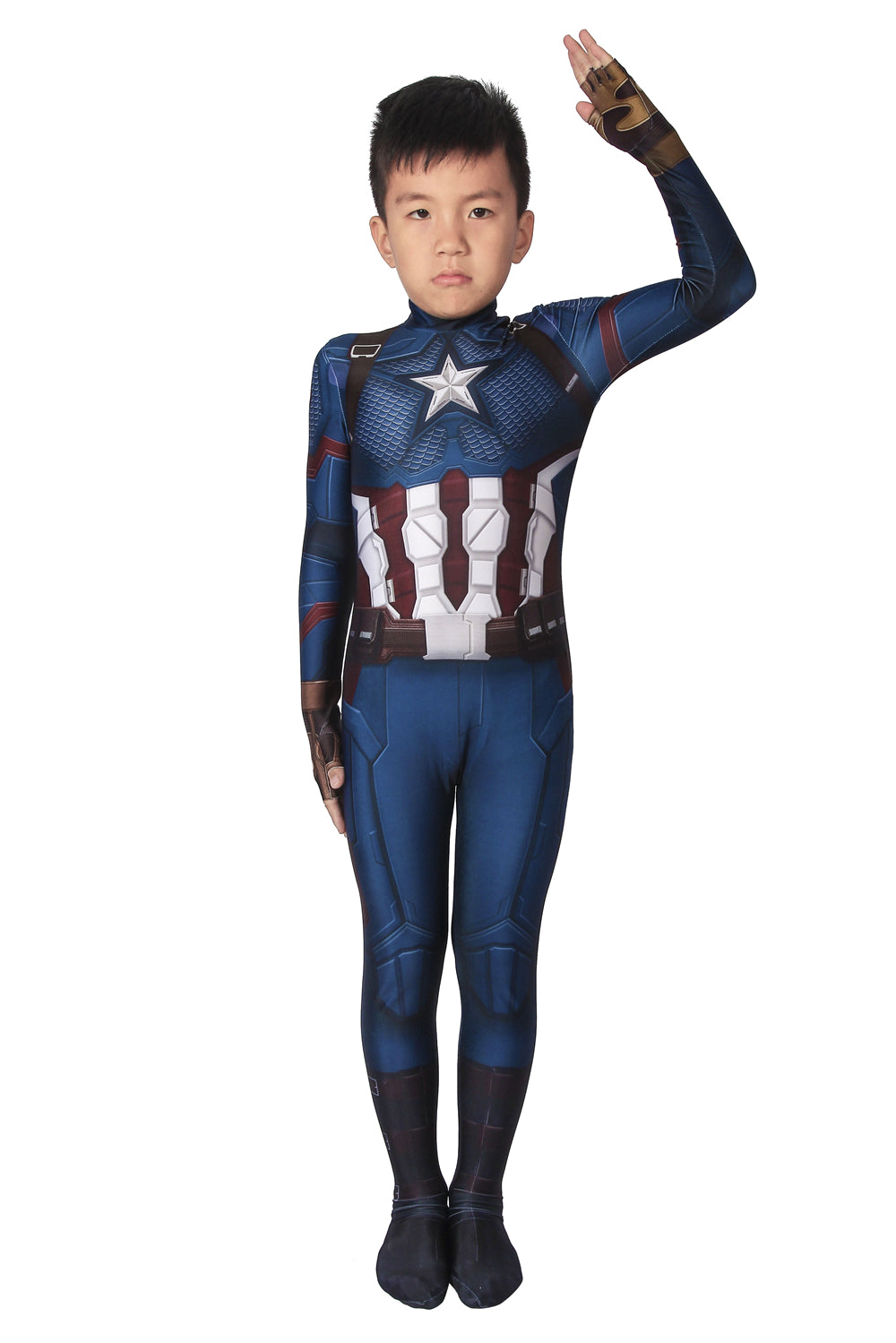 Captain America Endgame Cosplay Kostüm für Kinder | Marvel Outfit