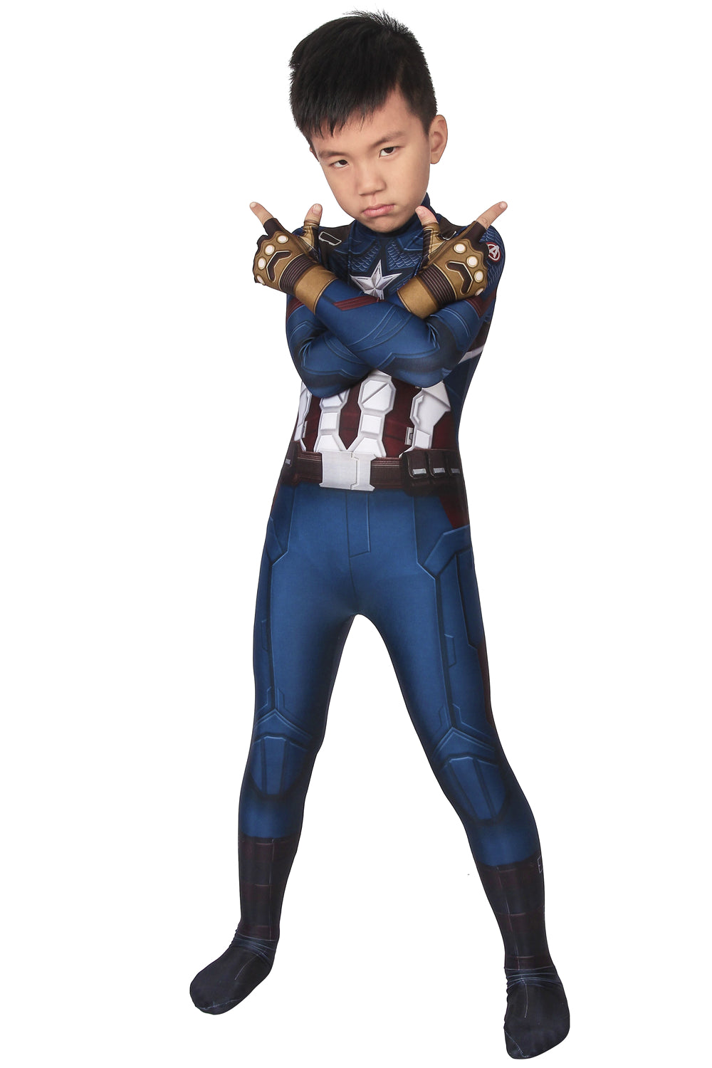 Captain America Endgame Cosplay Kostüm für Kinder | Marvel Outfit