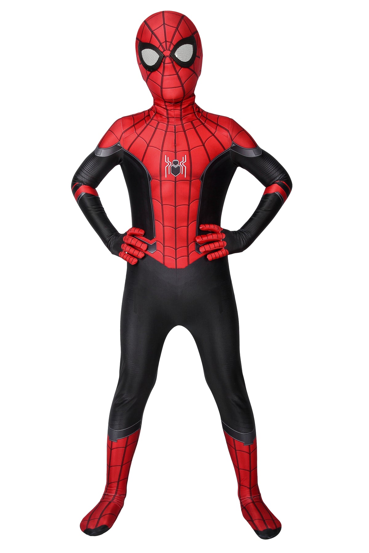 Spider-Man Far From Home Cosplay-Kostüm für Kinder | Marvel-Outfit