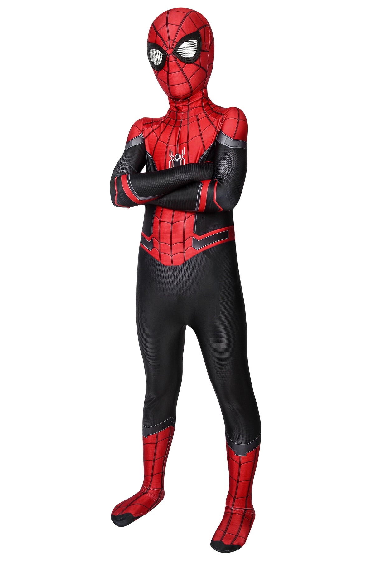 Spider-Man Far From Home Cosplay-Kostüm für Kinder | Marvel-Outfit