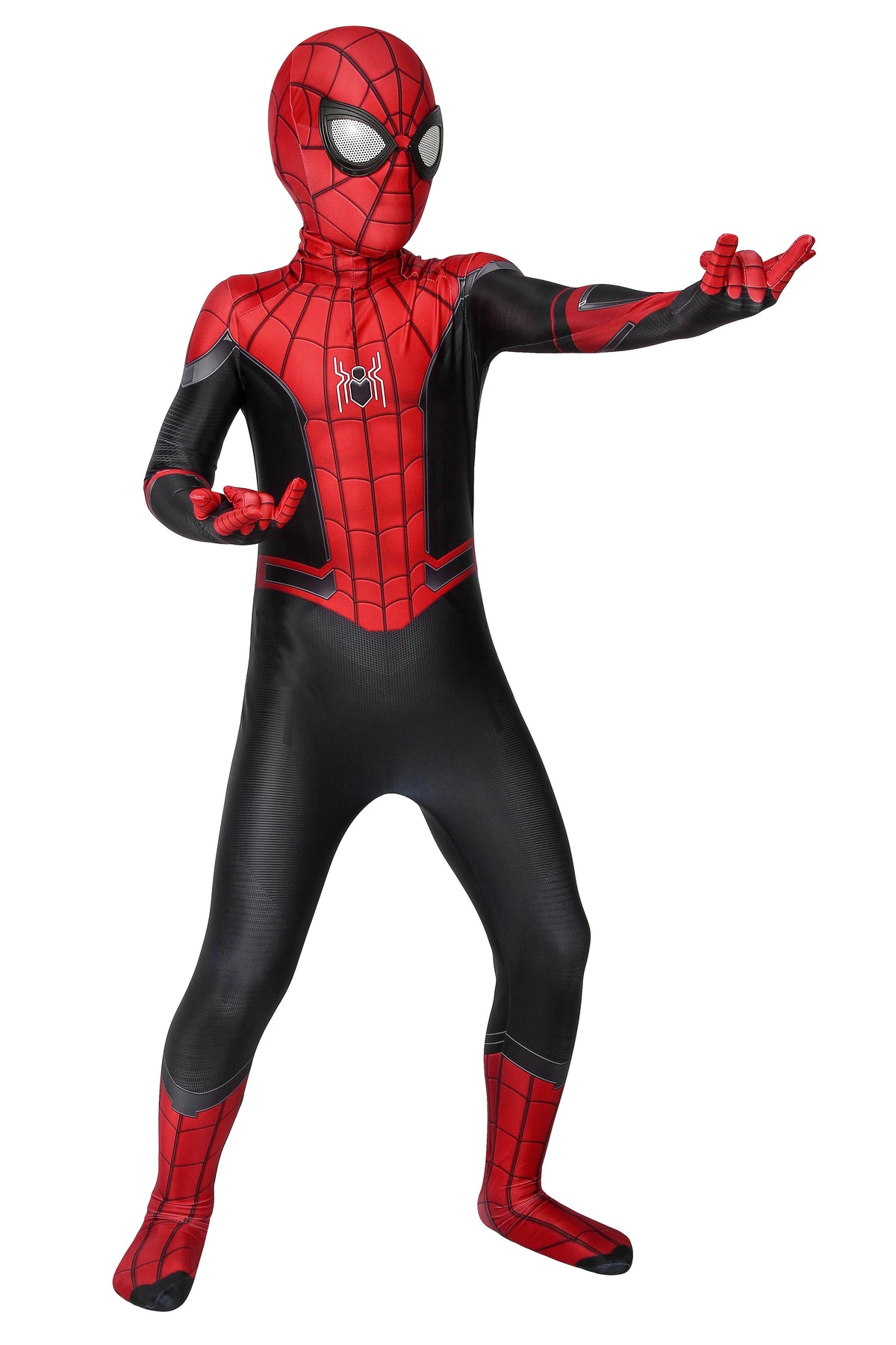 Spider-Man Far From Home Cosplay-Kostüm für Kinder | Marvel-Outfit