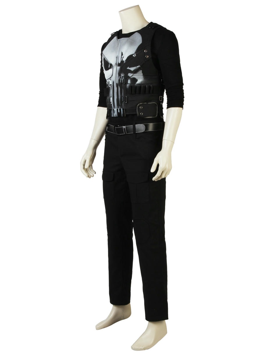 The Punisher Season 1  Cosplay Costume | Marvel Outfit