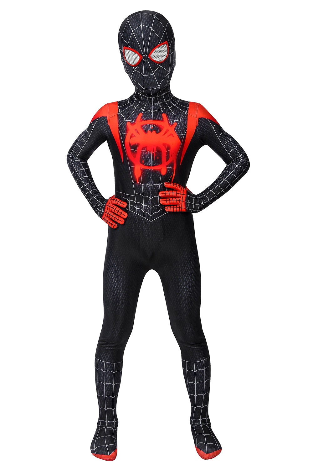Spider-Man Miles Morales Cosplay-Kostüm für Kinder | Marvel-Outfit