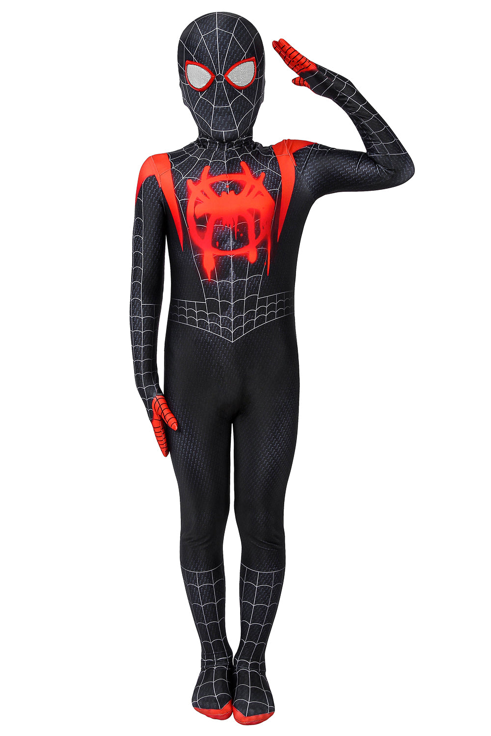 Spider-Man Miles Morales Cosplay-Kostüm für Kinder | Marvel-Outfit